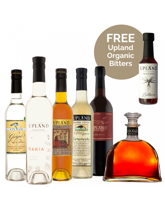 Upland Spirits Mixed Case with FREE Upland Organic Bitters Upland Spirits Mixed Case with FREE Upland Organic Bitters