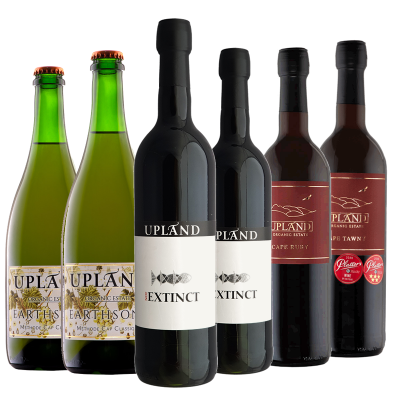 Upland sulphite free vegan wine Mixed Case