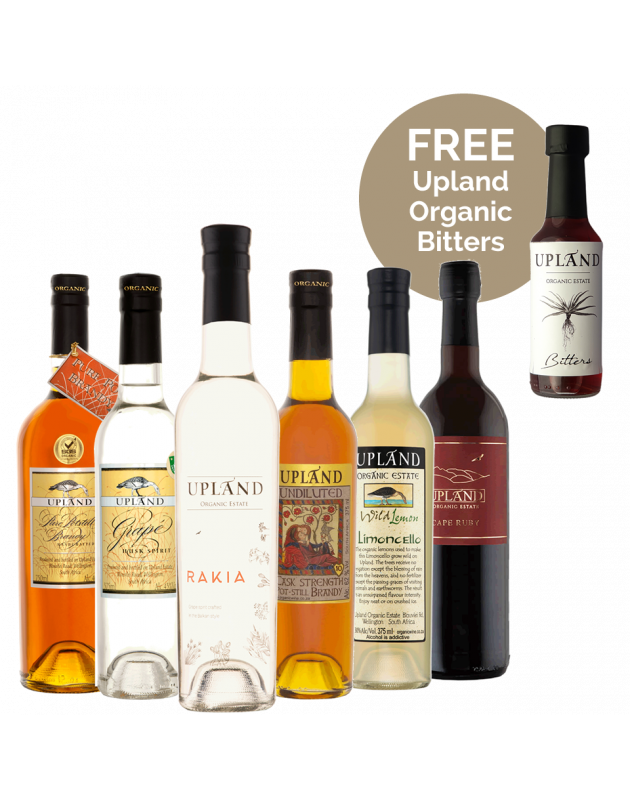 Upland Spirits Mixed Case with FREE Upland Organic Bitters